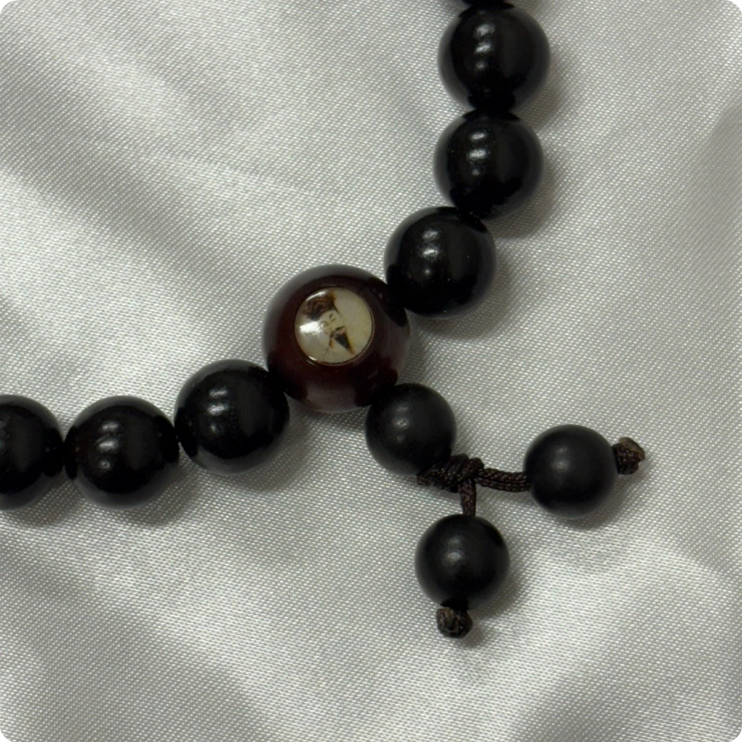 천도교 염주/(21주)단주/흑단나무 7,000원