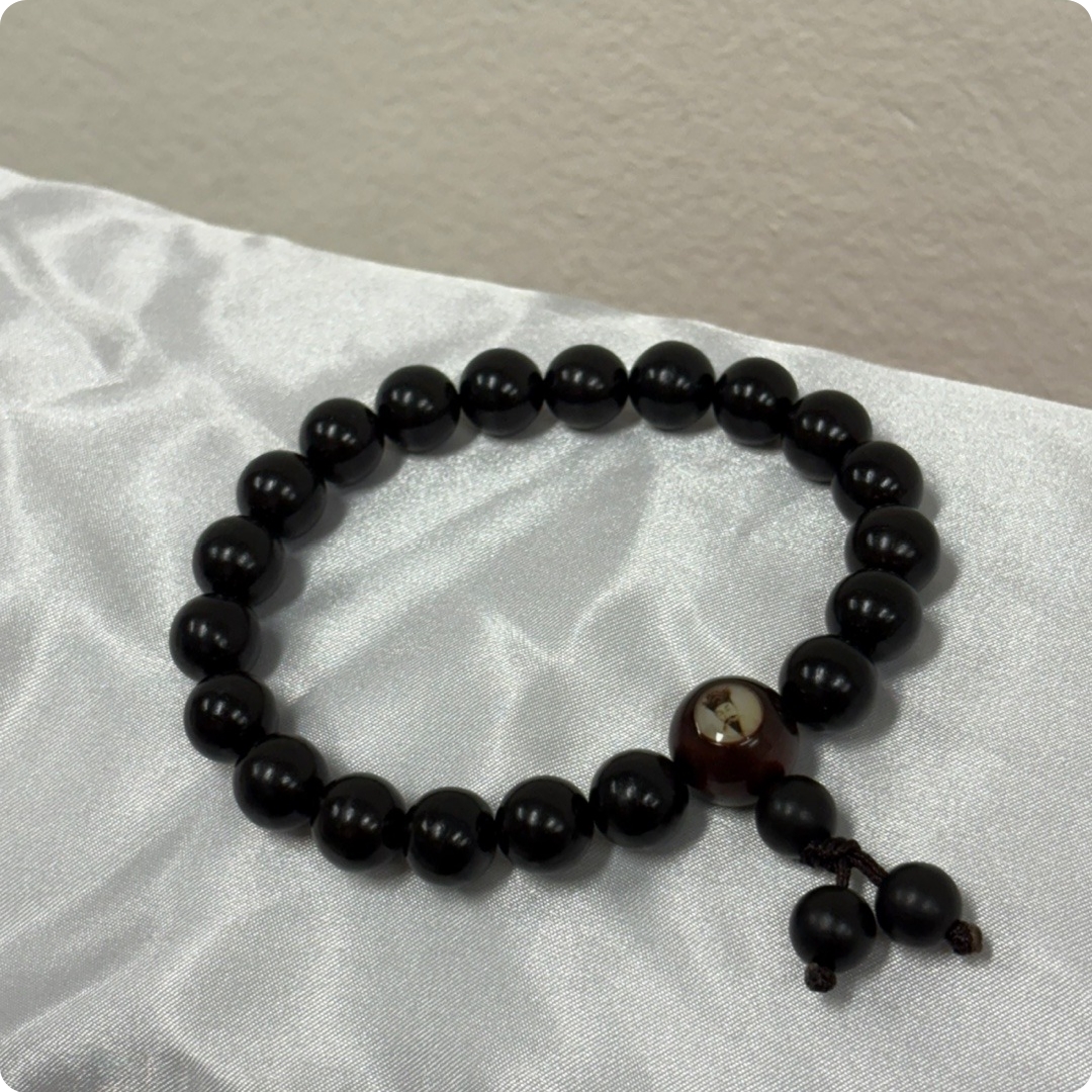 천도교 염주/(21주)단주/흑단나무 7,000원